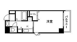 GP栄本町通り 1Kの間取図画像