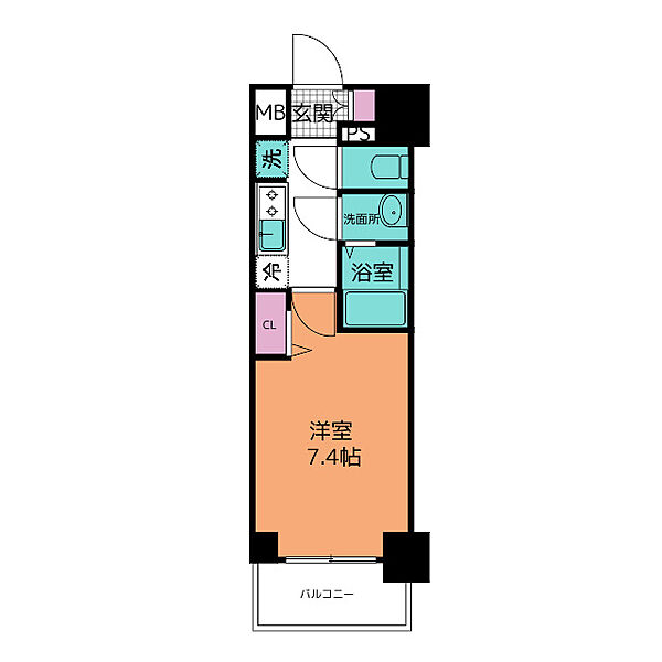 プレサンス今池駅前フェルディノ 1005｜愛知県名古屋市千種区今池５丁目(賃貸マンション1K・10階・24.51㎡)の写真 その2