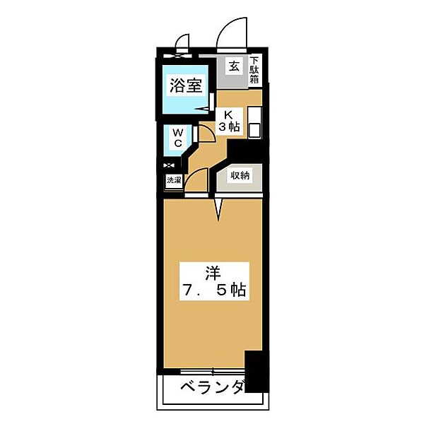 グレイス吹上 ｜愛知県名古屋市千種区千種通５丁目(賃貸マンション1K・6階・23.49㎡)の写真 その2