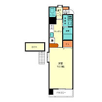 グリム覚王山 605 ｜ 愛知県名古屋市千種区末盛通２丁目（賃貸マンション1K・6階・33.08㎡） その2