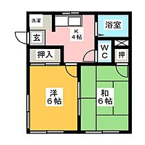 インフィニティー 101 ｜ 愛知県名古屋市千種区日岡町３丁目（賃貸アパート2K・1階・34.80㎡） その2