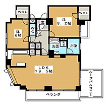 セイワソレイルコート 701 ｜ 愛知県名古屋市千種区神田町（賃貸マンション2LDK・7階・81.73㎡） その2