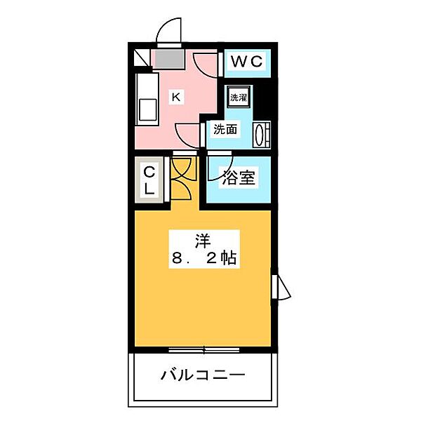 タウンライフ覚王山 301｜愛知県名古屋市千種区堀割町１丁目(賃貸マンション1K・2階・24.97㎡)の写真 その2