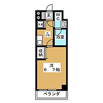 カレント今池  ｜ 愛知県名古屋市千種区仲田２丁目（賃貸マンション1K・11階・24.32㎡） その2