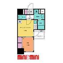 愛知県名古屋市千種区今池５丁目12-2（賃貸マンション1DK・13階・25.39㎡） その2