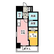 エスリード池下レスティア  ｜ 愛知県名古屋市千種区仲田２丁目（賃貸マンション1DK・6階・25.02㎡） その2