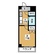 ラ・シャラ  ｜ 愛知県名古屋市千種区田代町字蝮池上（賃貸マンション1K・1階・23.10㎡） その2