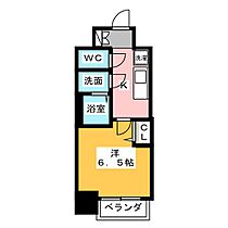 愛知県名古屋市千種区今池５丁目（賃貸マンション1K・14階・24.31㎡） その2