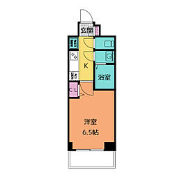 プレサンス広小路通今池 1Kの間取図画像