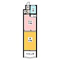 池下ハイツクローバー5階4.1万円