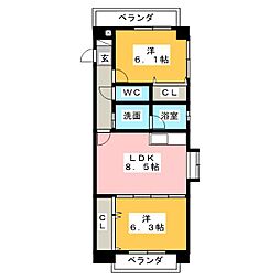 中村日赤駅 8.7万円