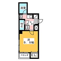 T’s スクエアー  ｜ 愛知県名古屋市中村区則武本通２丁目（賃貸マンション1K・6階・20.74㎡） その2