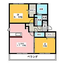 ハロディア  ｜ 愛知県名古屋市中村区香取町２丁目（賃貸アパート2LDK・3階・57.98㎡） その2