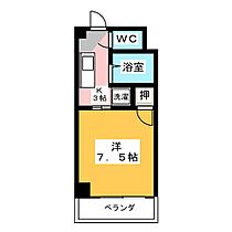 キララハイツ  ｜ 愛知県名古屋市中村区草薙町２丁目（賃貸マンション1K・2階・23.11㎡） その2