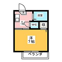 エクレール京田　Ｂ棟  ｜ 愛知県名古屋市中村区京田町１丁目（賃貸アパート1K・1階・20.24㎡） その2