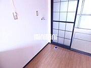 室内洗濯置き場です