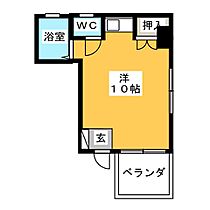 マンション沖  ｜ 愛知県名古屋市西区那古野１丁目（賃貸マンション1R・3階・24.00㎡） その2