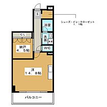 ＦＬＡＴＳ　ＧＡＺＥＲＹ  ｜ 愛知県名古屋市西区上堀越町３丁目（賃貸マンション1R・4階・48.34㎡） その2