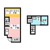 コレクション浅間町Ｓｏｕｔｈ  ｜ 愛知県名古屋市西区浅間２丁目（賃貸アパート1R・1階・21.12㎡） その2