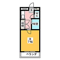 レジデンスアンドウ  ｜ 愛知県名古屋市西区名西１丁目（賃貸マンション1K・5階・20.72㎡） その2