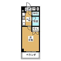 レージュ城西  ｜ 愛知県名古屋市西区城西２丁目（賃貸マンション1K・1階・24.89㎡） その2