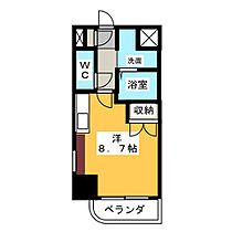 エトワール  ｜ 愛知県名古屋市西区秩父通１丁目（賃貸マンション1R・8階・24.02㎡） その2