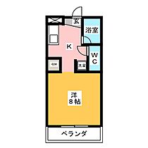 ゴールデンハイツＡ  ｜ 愛知県名古屋市西区笠取町３丁目（賃貸マンション1K・2階・25.00㎡） その2