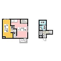 愛知県名古屋市西区笠取町４丁目（賃貸アパート1R・2階・30.90㎡） その2