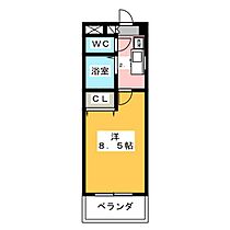 サンハイツ城西  ｜ 愛知県名古屋市西区城西３丁目（賃貸マンション1K・2階・24.00㎡） その2