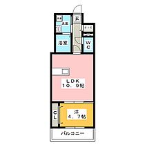 グランアビタシオンノリタケ  ｜ 愛知県名古屋市西区則武新町３丁目（賃貸マンション1LDK・6階・40.64㎡） その2