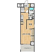 フェリス浄心 303 ｜ 愛知県名古屋市西区花の木３丁目13-3（賃貸マンション1LDK・3階・34.04㎡） その2