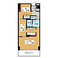 FLATSGAZERY4階10.4万円
