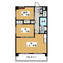 間取図画像 1SLDK