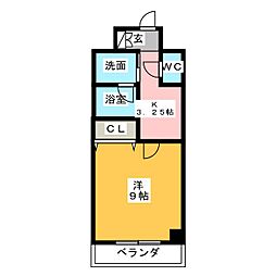間取図画像 1K