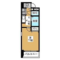 間取図画像 1K