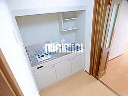 1口ガスコンロあり