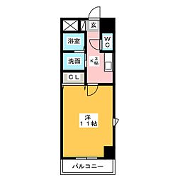 間取図画像 1K