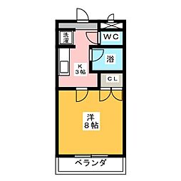 間取図画像 1K