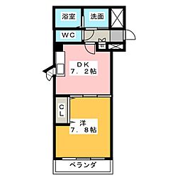 間取図画像 1DK