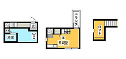 ラ・アンジェ栄生 ワンルームの間取図画像