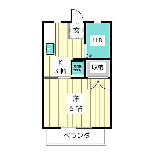 コートアベリア ｜愛知県名古屋市名東区一社１丁目(賃貸アパート1K・1階・20.00㎡)の写真 その2