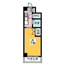 メジログランデ星ヶ丘  ｜ 愛知県名古屋市千種区星が丘山手（賃貸マンション1R・1階・20.67㎡） その2