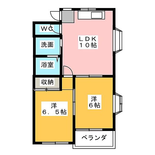 ムーニーハウス89 ｜愛知県名古屋市名東区大針３丁目(賃貸アパート2LDK・1階・48.93㎡)の写真 その2