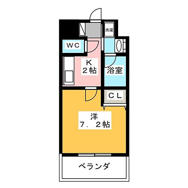 アーデン上社 ｜愛知県名古屋市名東区社口２丁目(賃貸マンション1K・5階・24.82㎡)の写真 その2