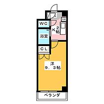 Ｃｅｒｅｓ星ヶ丘  ｜ 愛知県名古屋市千種区星ケ丘２丁目（賃貸マンション1K・5階・24.49㎡） その2