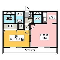 スプリング・ウェル  ｜ 愛知県名古屋市名東区亀の井１丁目（賃貸マンション1LDK・2階・44.03㎡） その2