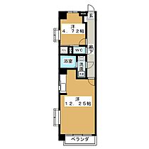 レジアス高社  ｜ 愛知県名古屋市名東区高社２丁目（賃貸マンション1LDK・1階・39.44㎡） その2