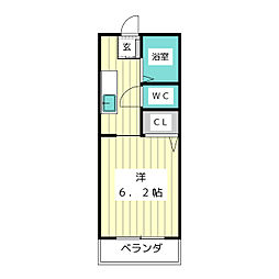 間取図画像 ワンルーム