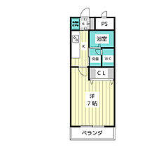 ベル・グラース梅森坂  ｜ 愛知県名古屋市名東区梅森坂西２丁目（賃貸マンション1K・2階・24.75㎡） その2