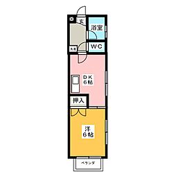 🉐敷金礼金0円！🉐コーポすずもと　西棟